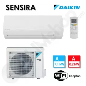 Climatiseur Réversible Daikin Sensira FTXF71D et RXF71D - 7.1 kW