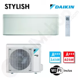 Climatiseur FTXA35CW et RXA35A Blanc - Stylish Daikin - 3.4  kW