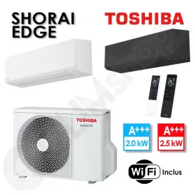 Climatiseur Toshiba Shorai Edge RAS-B07G3KVSG et RAS-07J2AVSG-E - 2 kW