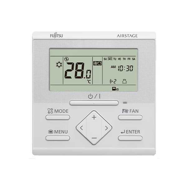 Télécommande Climatisation Gainable Atlantic Fujitsu Confort UTY-RLRY pour ARXG 45 KMLA.UI