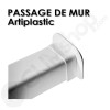 Passage de mur goulotte ARTIPLASTIC blanc 60x45 / 80x60 / 110x75