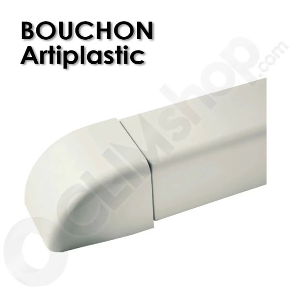 Bouchon pour goulotte ARTIPLASTIC blanc 60x45 / 80x60