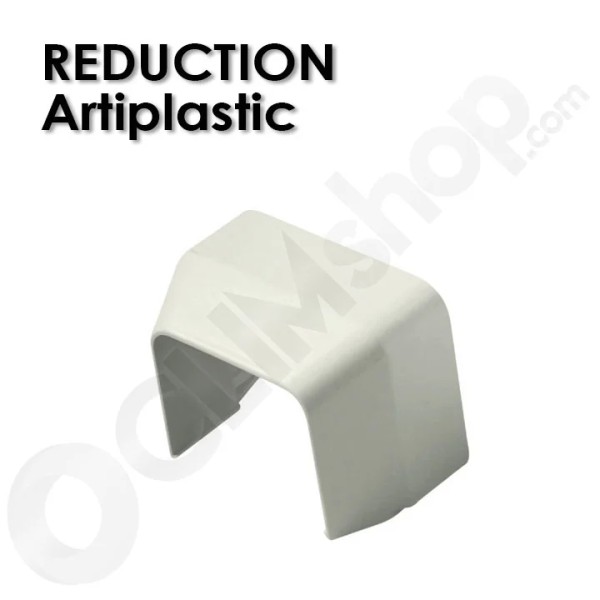 Réduction pour goulotte ARTIPLASTIC blanc