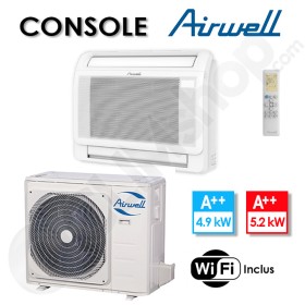Console Airwell XDMX-050N-09M25 et YDAX-050H-09M25 - 5.0 kW