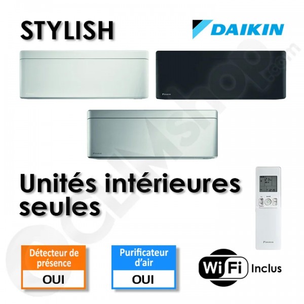 Unités intérieures Stylish Daikin CTXA15B - FTXA20C - FTXA25B - FTXA35A - FTXA42A - FTXA50B - Wifi intégré