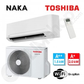 Climatiseur Réversible Toshiba Naka RAS-B05B2KVG et RAS-05B2AVG-E - 1.5 kW