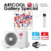 Climatiseur réversible LG Artcool Gallery Special A09GA1.NSE et A09GA1.U18 - 2.6 kW