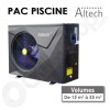 PAC piscine Altech Full inverter