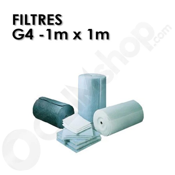 Filtre de reprise G4 climatisation gainable 1 m²